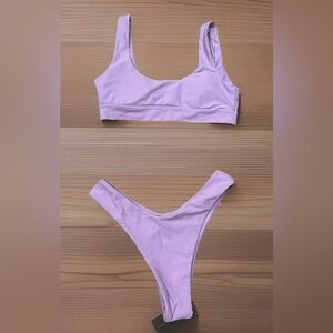 Zaful Women’s Bikini Set Lavender, Size Small